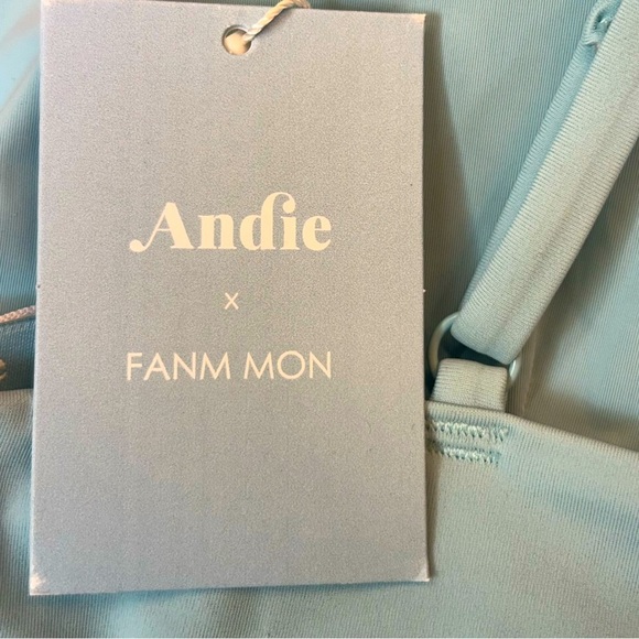 NWT Andie X Fanm Mon Embroidered Floral Molokai Bikini Top, Multicolored, XL - Picture 9 of 14